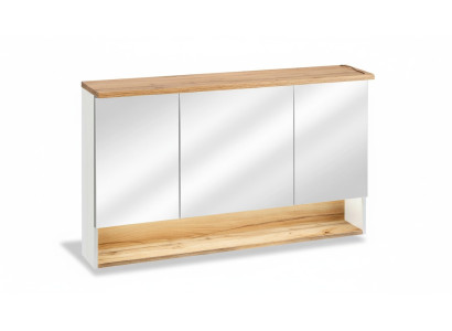 Spiegelschrank Wandschrank Badezimmerschrank mit Spiegel 120 cm LED