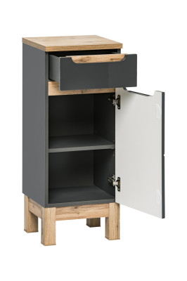 Badezimmer Hochschrank Regal Badschrank Badmöbel Dekorative Regale Bad
