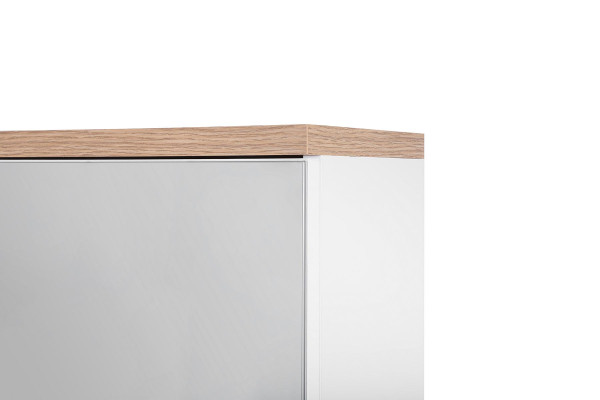 Spiegelschrank Wandschrank Badezimmerschrank mit Spiegel 80 cm