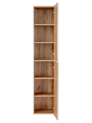 Design Badezimmer Möbel Bad 5 tlg. Set Garnitur Deko Schrank Waschbecken