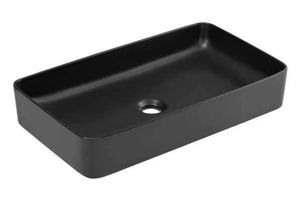 Schwarzer Keramik Aufsatz Tisch Platte Waschbecken Waschtisch