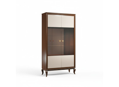 Luxus Vitrine Wohnzimmer Möbel Schrank Glas Vitrinen Designer Schränke Kommode