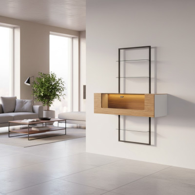 Designer Schrank Trenn Wand Regale Wohn Zimmer Schränke System Büro Möbel 160cm