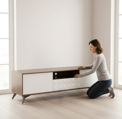 RTV design sideboard fernseh wand low board luxus neu Regale Neu kommode schrank
