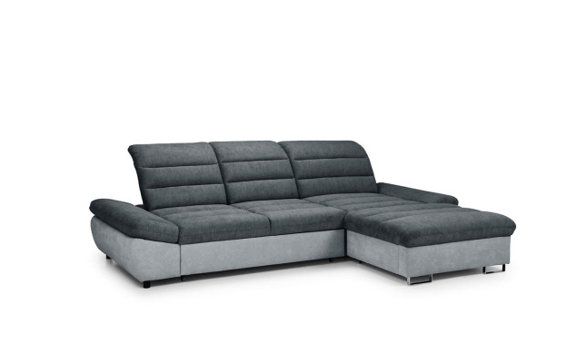 Ecksofa L-Form Sofa Wohnlandschaft  Garnitur Polster Bettfunktion Design Modern