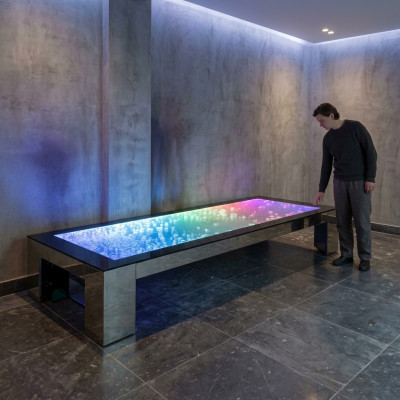 Tanzfläche Water wall Fläche Boden Wasser Boden Säule Wasserwand