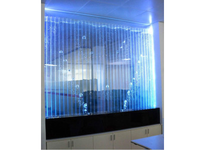 Wandpaneel mit Wasserblasen LED Wasserwand Designer Dekorative Wasser Wand