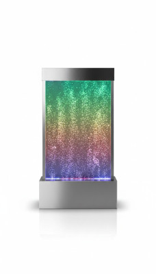 Wandpaneel LED Wasserwand Wasser Wände Wasser Blasen Dekorative Modern Wand