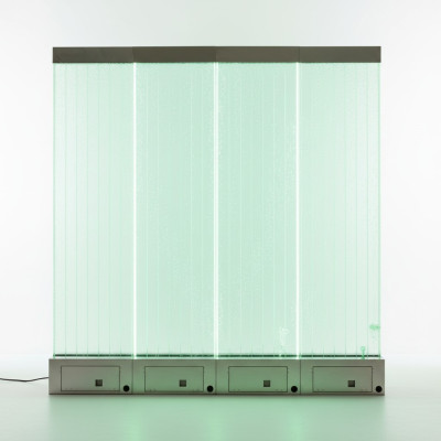 Wandpaneel LED Wasserwand Wasser Wände Wasser Modern Blasen Dekorative Wand
