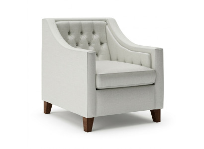 Stuhl 1x Esszimmer Polsterstuhl Fernseh Lounge Textil Sitz Sessel Chesterfield