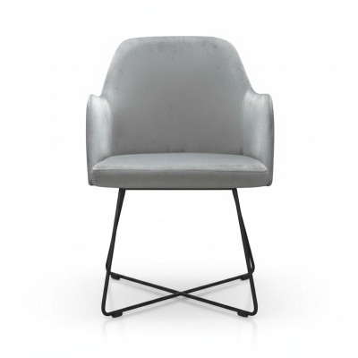 Design Stuhl Sitz Praxis Ess Zimmer Stühle Textil Stoff Polster Warte Kanzlei