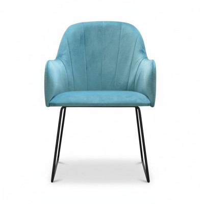 Stuhl 4x Lounge Sessel Stuhl Gruppe Restaurant Club Wohnzimmer Polstersessel