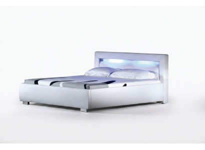 Bett Betten Polster Doppel Ehe Hotel Luxus Leder Moderne Designer Schlafzimmer