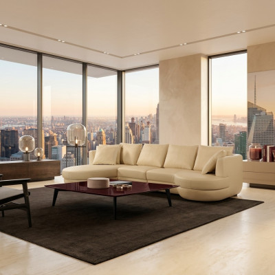Ledersofa Couch Sofagarnitur Neu Ecksofa Eck Garnitur Design Modern
