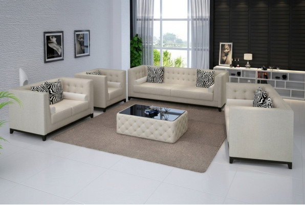 Sofagarnitur Garnituren Set Design Sofas Polster Couchen Leder 3 2 Sitzer