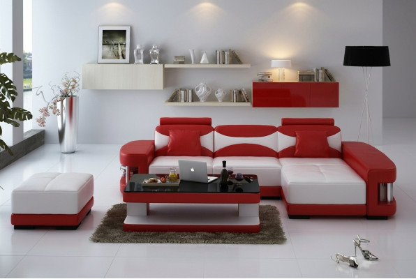 Eckcouch Eckgarnitur Wohnlandschaft L Form Sofa Ecksofa Couch Garnitur