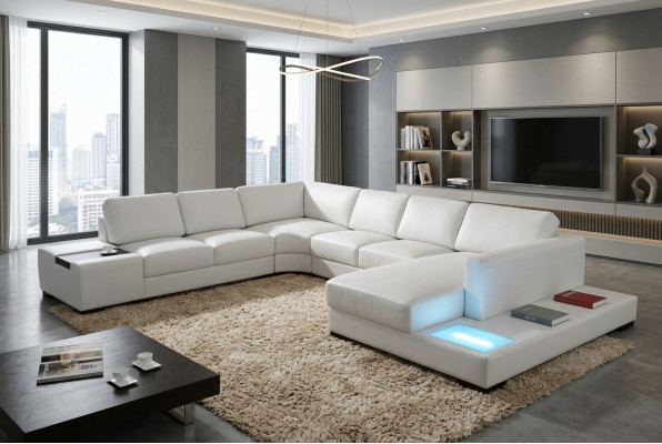 Eckgarnitur Wohnlandschaft U Form Sofa Eckcouch Ecksofa Couch Garnitur Polster