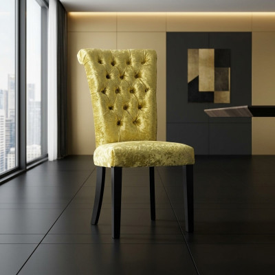 Chesterfield Lehnstuhl Design Stuhl Polster Neu Sessel Stühle Club Luxus Stoff