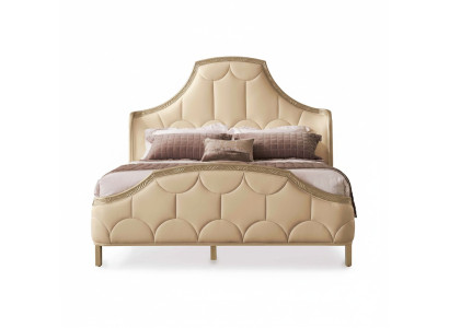 Bett Polster Design Luxus Doppel Hotel Betten Schlaf Zimmer Holz Neu 180x200cm