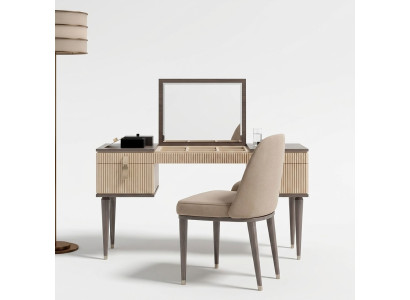 Schminktisch mit Spiegel Luxus Konsole Kommode Schlafzimmer Neu Schminktisch