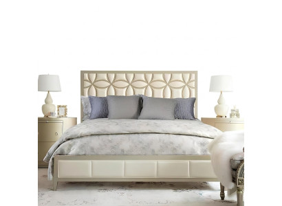 Bett Polster Design Luxus Doppel Hotel Betten Beige Luxus Hotel Neu 180x200cm