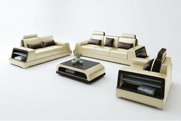 Sofa Couch Polster 3 Sitzer Leder Sofas Couchen Sitz Garnituren Dreisitzer
