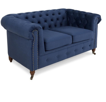 Luxus Chesterfield Designer Couchen Leder Sofa Textil Stoff xxl big couchen 3tlg