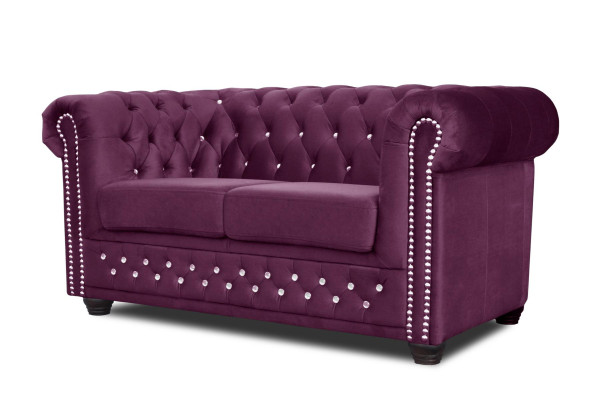 Chesterfield Sofagarnitur 2+1 Sitzer Design Couch Sofa Garnitur Set Neu