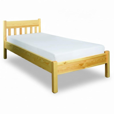 Bett Massivholz 100x200 Einzelbett Kiefer massiv Jugendbett Vollholzbett