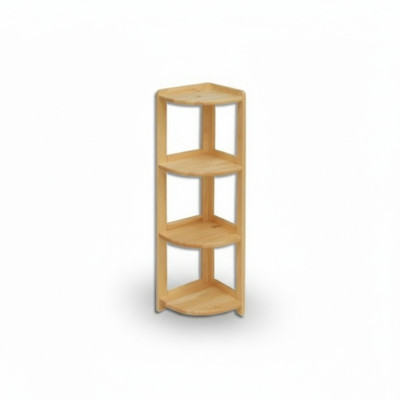 Eckregal Handgemachte Wand regal massivholz regal echt holz Regale Regale Neu