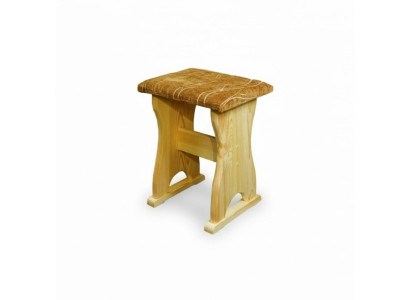 Hocker Holzhocker Schemel Holzschemel Massive Kiefer NEU Handarbeit Sitzbank Neu
