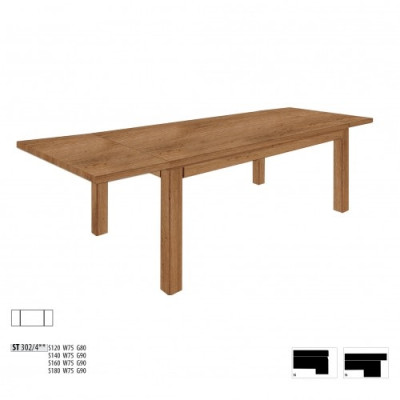 Tisch Esstisch Echtes Holz Holztisch Tische Esszimmer 120x80cm Massivholz Neu