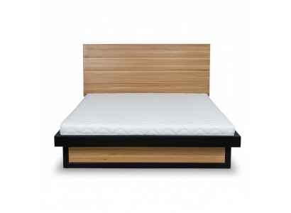 Modernes Bett Echtes Holz 160x200cm Design Betten Bettgestell Eiche Stil Neu