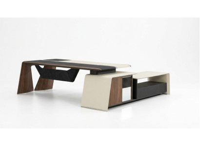 Design Ecktisch Schreibtisch Ecktische Büro Möbel Einrichtung Tische Tisch