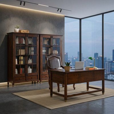 Büro Schreibtisch + Sessel Tisch Holztisch Stuhl Tische Schreibtische