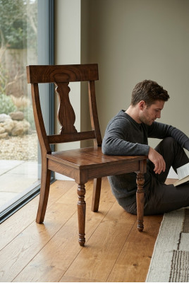 Luxus Stuhl Esszimmer Stühle Fernseh Lounge Sessel Sitz 1x Lehnstuhl Holz