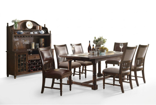 Esstisch Sitzgarnitur Tisch 6 Stühle Stuhl Set Esszimmer Design Garnituren