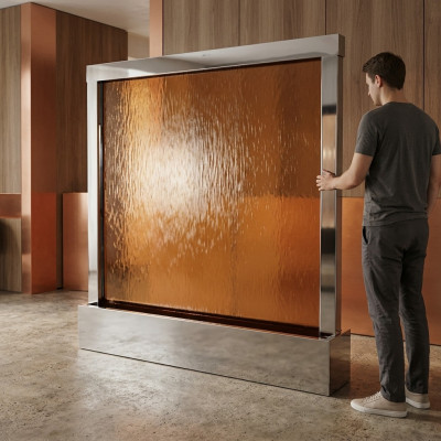 Wasser Wandpaneel Led Wasserwand Wasser Blasen Wand Waterwall