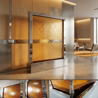 Wasser Wandpaneel Led Wasserwand Wasser Blasen Wand Waterwall