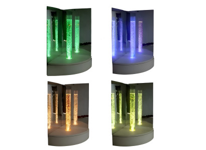 Wasser Säule 150cm Wasser Spiel Wohnzimmer Deko Dekoration Steh