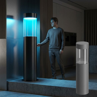 Design Wasser Aquarium Wassersäule Säule Dekoration Quallen Wasserwand