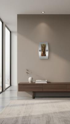 Led Wasserwand Design Wasser Säulen Wasserfall Bild Rahmen 50x80