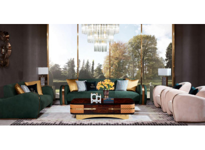 Luxus Möbel Sofagarnitur Couch Sofa Polster Couchtisch Sofas Garnitur