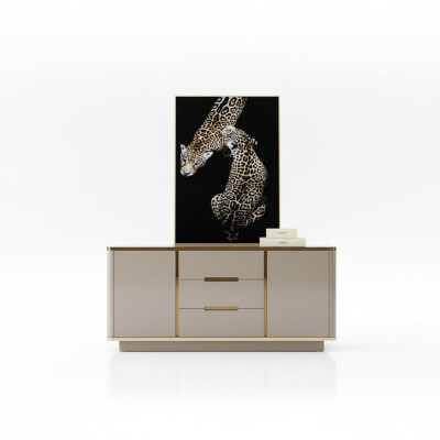 Kommode Holz Schrank Sideboard Wohnzimmer Konsole Wand Schränke