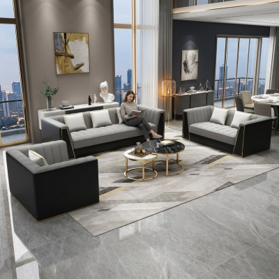 Sofagarnitur 3 2 1 Sitzer Set Design Sofa Polster Couchen Couch Modern