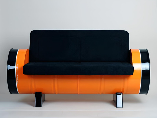 Sofa Set Industrielle Moderne Bank Eisen Textil Restaurant Bank Sofa Aluminium