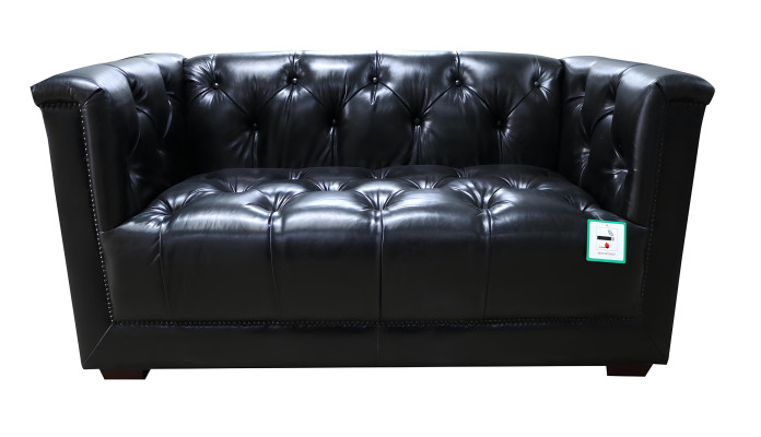 Echtleder Sofa Zweisitzer Flugzeugsessel Aviator Armlehnsessel Neu Ledersessel