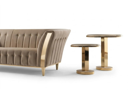 Runder Beistelltisch Tisch Couchtisch Sofa Wohnzimmer Design Tische Rund Möbel