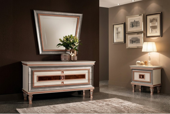 Design Kommode Schlafzimmer Schrank Kommoden Sideboard Möbel arredoclassic Holz