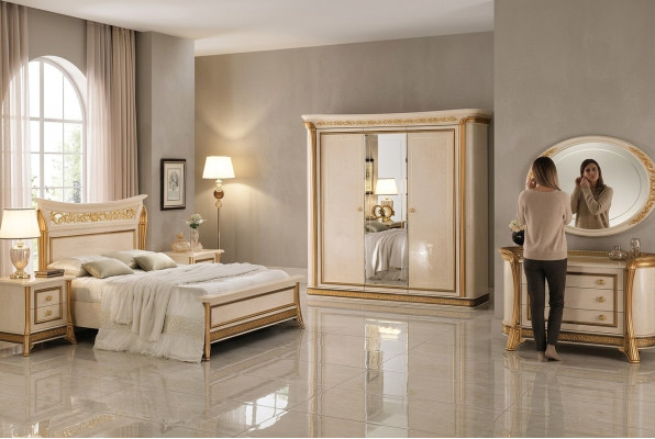 Schränke Schrank Schrankwand Kleiderschrank Schlafzimmer Möbel arredoclassic